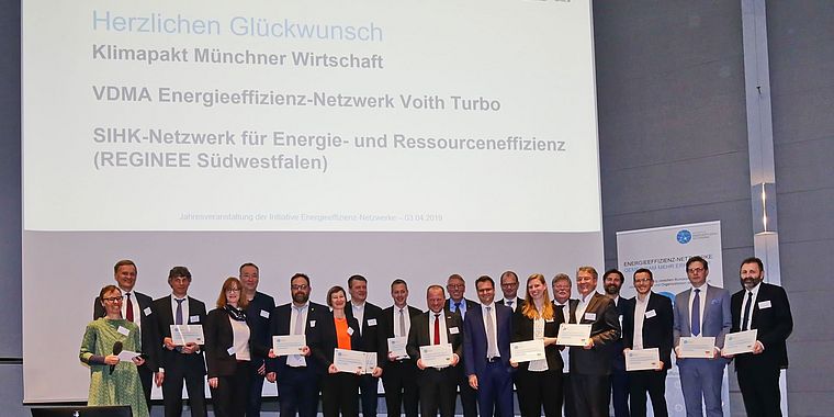 Auszeichnung erfolgreicher Energieeffizienz-Netzwerke