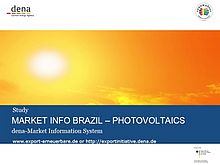 Cover dena-study Market info Brazil - Photovoltaics