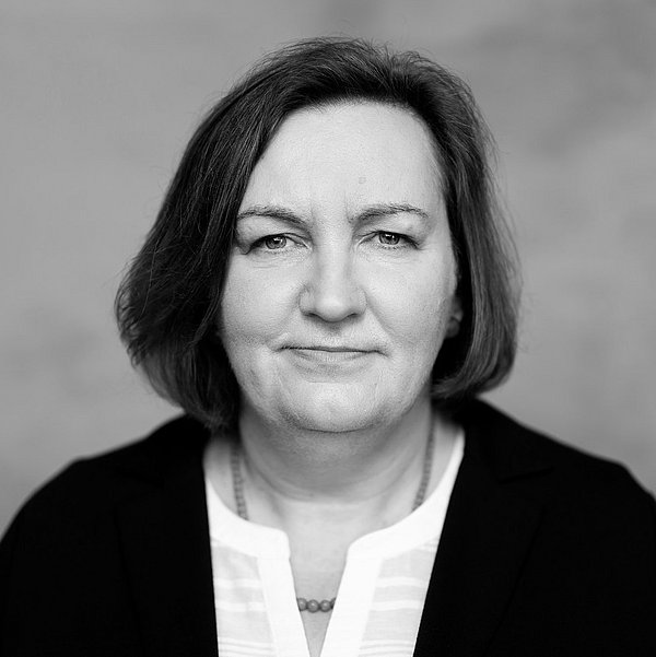 Foto von Hanne May in schwarz weiß