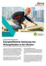 dena-Factsheet: Energieeffiziente Sanierung von Wohngebäuden in der Ukraine