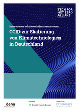 Tech for Net Zero Allianz: CCfD zur Skalierung von Klimatechnologien in Deutschland