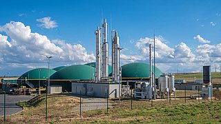 Modern,Biogas,Plant,For,Generating,Electricity,And,Heat,From,Renewable