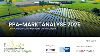 Titelfolie der PPA-Marktanalyse 2025