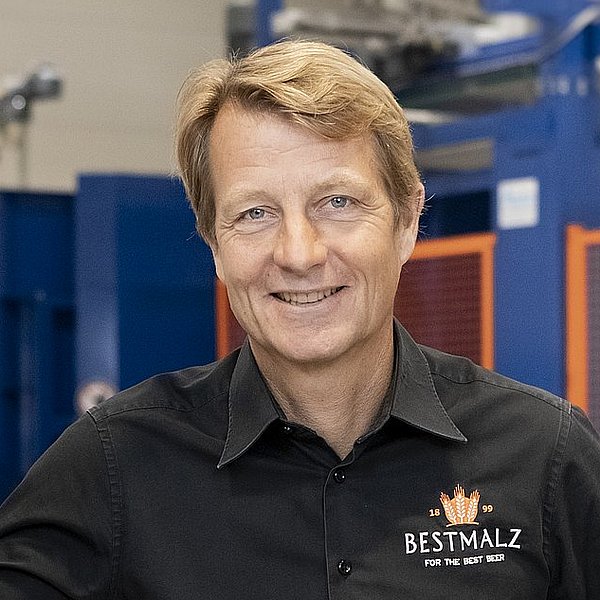 Der Geschäftsführer der Palatia Malz GmbH, Dr. Axel Goehler.