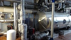 Eine Anlage im Kesselhaus.