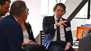 Fishbowl-Diskussion beim Workshop