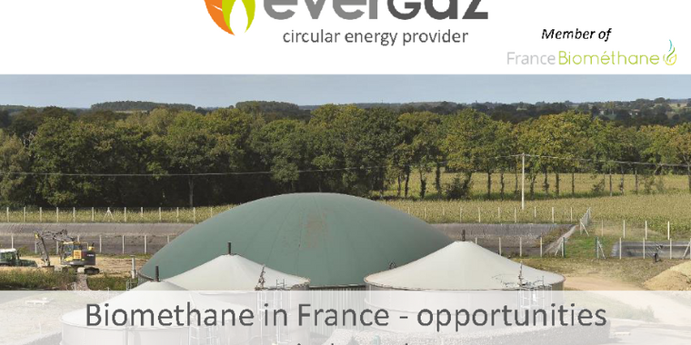 Panel I: Biomethane in France - opportunities and obstacles