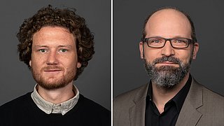Portraits von Marco Heymann und Dr. Andreas Koch