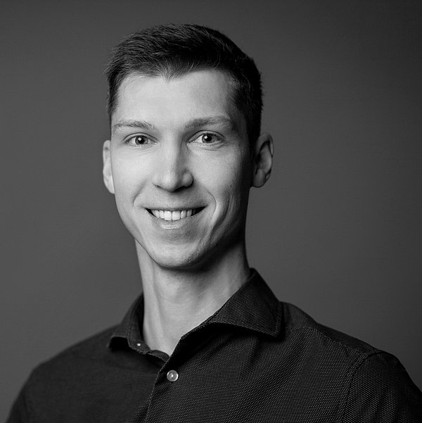 Foto von Jeff Klemm in schwarz weiß