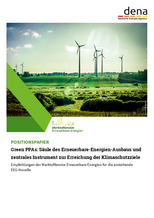 POSITIONSPAPIER: Green PPAs: Säule des Erneuerbare-Energien-Ausbaus und zentrales Instrument zur Erreichung der Klimaschutzziele