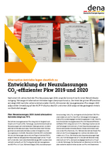 dena-MONITORINGBERICHT: Entwicklung der Neuzulassungen CO2-effizienter Pkw 2019 und 2020
