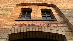 Schriftzug Future Energy Lab über einer Tür