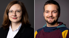 Anna Poblocka-Dirakis und Ferdinand Staude