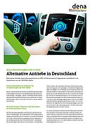 Cover dena-Monitoringbericht Alternative Antriebe in Deutschland 2019