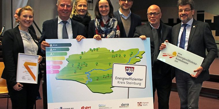 Kreis Steinburg erhält Auszeichnung für Engagement im Klimaschutz