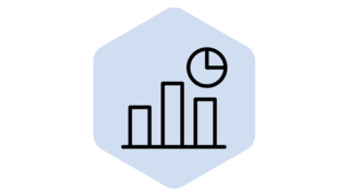 Icon, das ein Diagramm symbolisiert