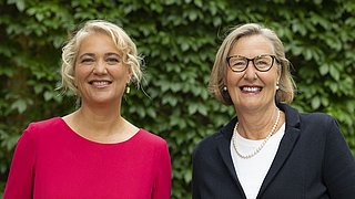 Corinna Enders, CEO und Kristine Haverkamp, Geschäftsführerin