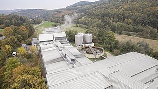 Die Mälzerei von BestMalz in Kreimbach von außen.