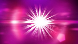 Kreisförmiger Lichtblitz vor rosa Hintergrund