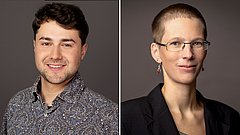 Portraitbild von Shervin Balali und Dr. Jana Bosse