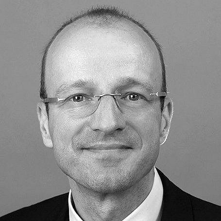 Foto von Oliver Bornkamm in schwarz weiß