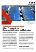 FACTSHEET: Solare Prozesswärme – Einsatzmöglichkeiten und Potenziale
