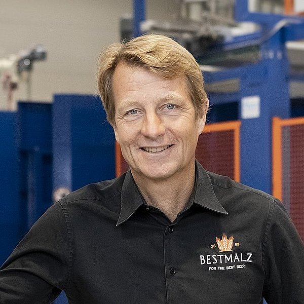 Der Geschäftsführer der Palatia Malz GmbH, Dr. Axel Goehler.