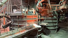 Energetisch optimierter Heißwind-Kupolofen.