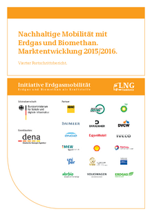 Broschüre: Nachhaltige Mobilität mit Erdgas und Biomethan. Marktentwicklung 2015/2016.
