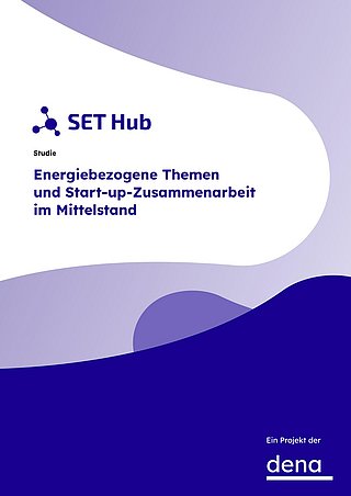 Titelbild Studie Energiebezogene Themen und Start-up-Zusammenarbeit im Mittelstand