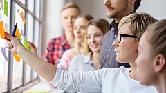 Team bei einem Workshop