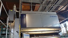 Eine energetische optimierte Flaschenreinigungsmaschine.