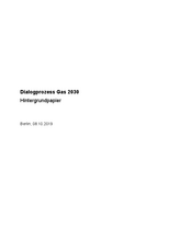 Hintergrundpapier Dialogprozess Gas 2030