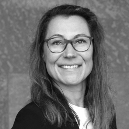 Bild von Michaela Steinhauser in schwarz weiß