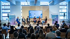 Podiumsdiskussion SET Hub Open 2024