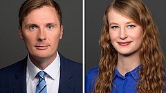 Toni Reinholz und Christin Schmidt