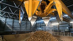 Piles,Of,Wood,Chips,In,Storage