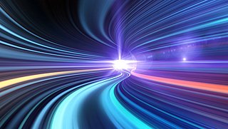 Going Through A Tunnel With High Speed