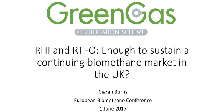 Panel I: New RHI and RFTO - enough for sustaining the market development in the UK?