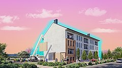 Haus Strassenansicht