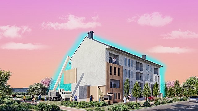 Haus Strassenansicht