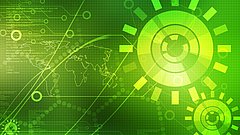 Abstract,Digital,Green,Background