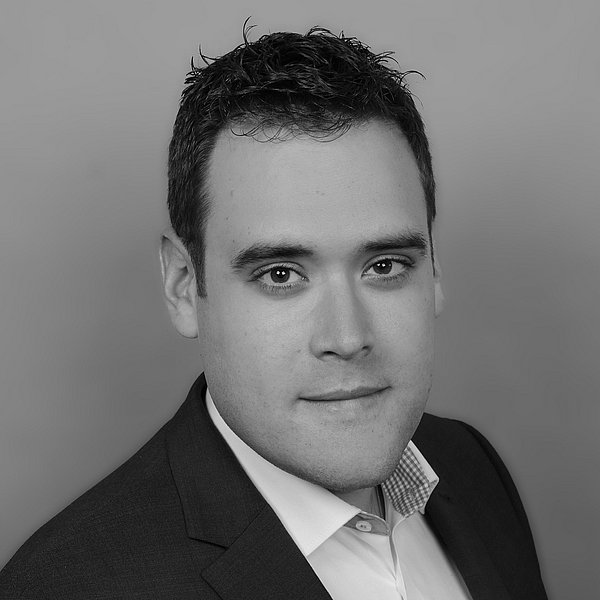 Foto von Andre Kolb in schwarz weiß