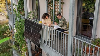 Mieter mit Photovoltaik