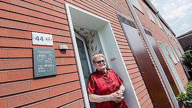 Frau Bertins Haus im französischen Hem wurde nach dem Energiesprong-Prinzip saniert.
