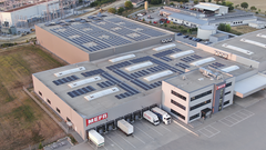 Ein Produktions- und Logistikzentrum.