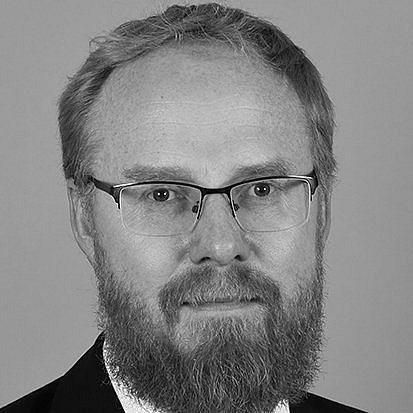 Bild von Christian Schmidt in schwarz weiß